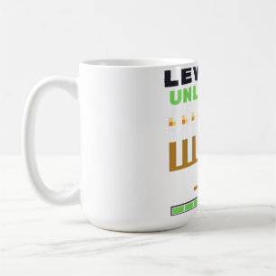 Level 8 Unlocked Hanukkah Gamer Jewish Video Mug
