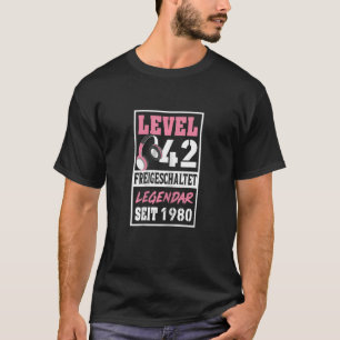 Level 8 Years Gamer Girl Seit 2014 Birthday Video T-Shirt