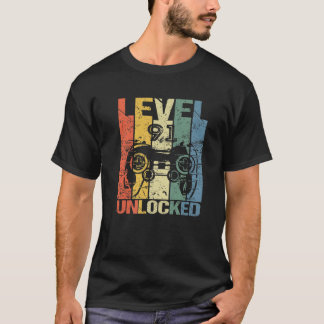 Level 91 Unlocked Awesome 1931 Video Game 91Th Bir T-Shirt