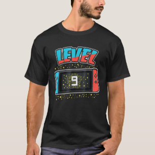 Level 9 Birthday Boy 9 Years Old T-Shirt