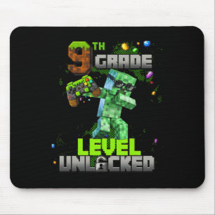 Level 9 Unlocked Awesome Since 2016 Birthday Boy P Mouse Pad