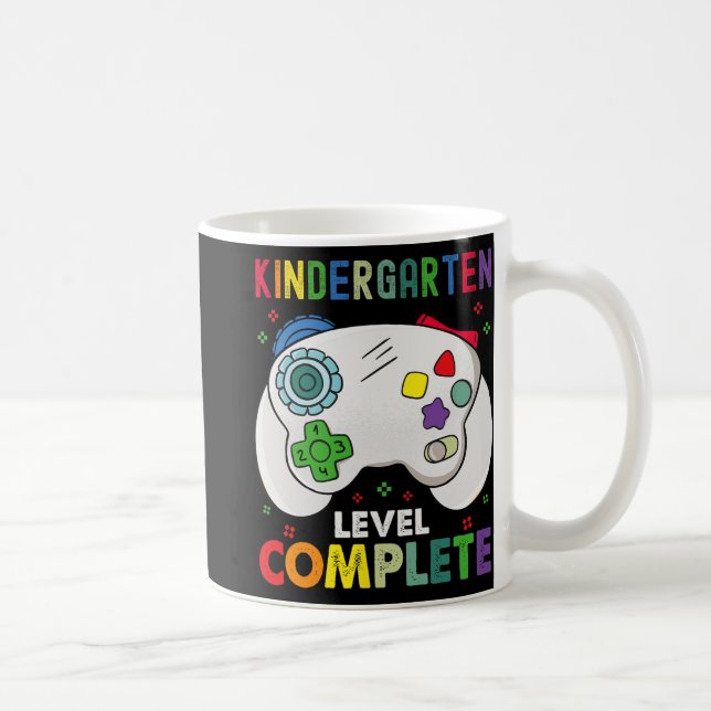 Level Complete Last Day Of School Graduation  Coffee Mug (Right)