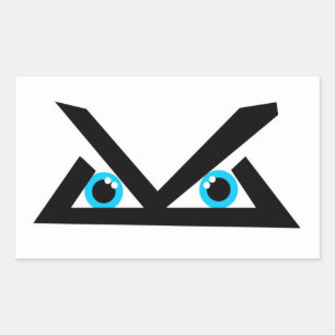 Level Logo Rectangular Sticker