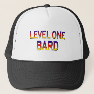 Level one bard trucker hat