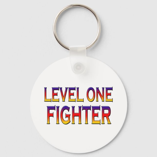 Level one fighter key ring (Front)