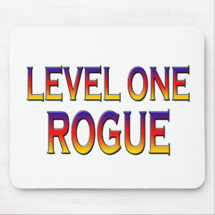 Level one rogue mouse pad