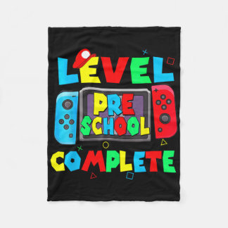 Level Preschool Complete Last Day Of School Video  Fleece Blanket