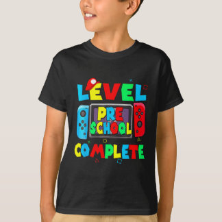 Level Preschool Complete Last Day Of School Video  T-Shirt