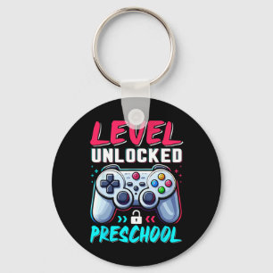 Level Preschool Unlocked Back To School Boys Team Key Ring