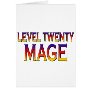 Level twenty Mage