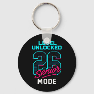 Level Unlocked 2026 Senior Mode Gamer Senior Cl Of Key Ring