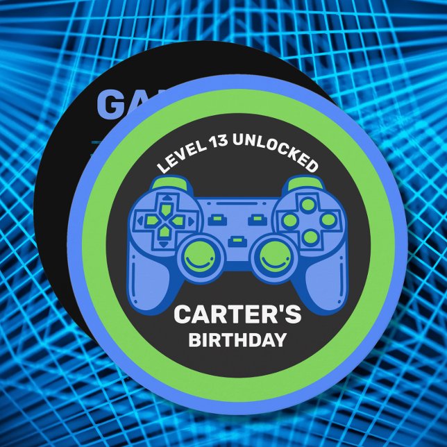 Level Unlocked Birthday Gamer Personalised (Creator Uploaded)