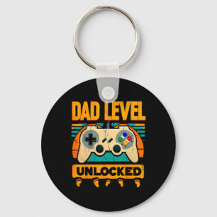 Level Unlocked Father39s Day New Dad Key Ring