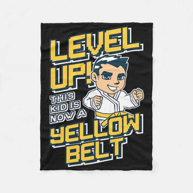 Level Unlocked  Fleece Blanket (Front)