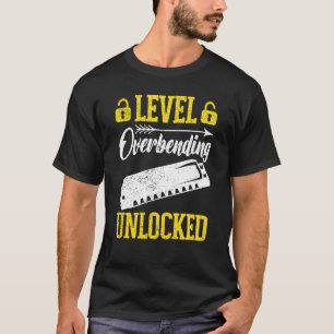 Level Unlocked Overbending Harmonica Player T-Shirt