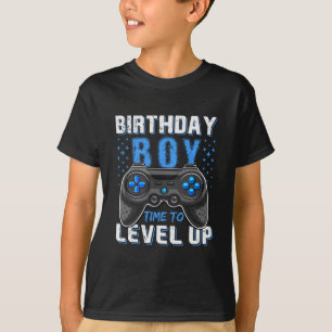 Level Up Birthday Boy Gamer - Clic Fit T-Shirt