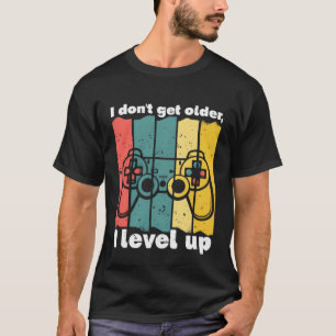 "Level Up" Gaming T-Shirt – Fun Gamer Birthday Sh
