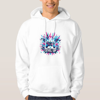 Level Up! Gaming T-Shirt Hoodie