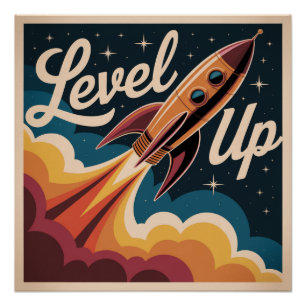 Level Up Poster
