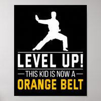 Level Up! This Kid Is Now A Orange Belt Karate Awa