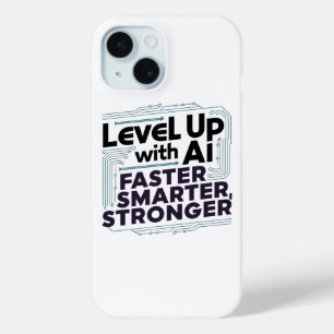 Level Up with AI – Faster, Smarter, Stronger iPhone 15 Case