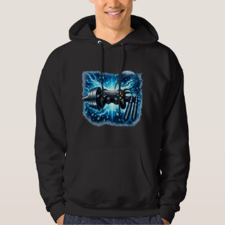 Level Up Your Fitness – Gamer Workout T-shirt 🎮💪 Hoodie