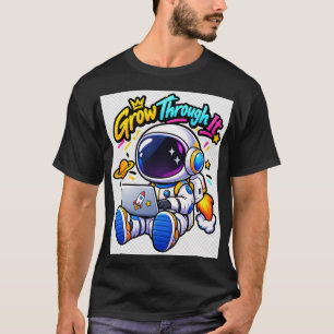 Level up your style with this colourful astrT-Shir T-Shirt