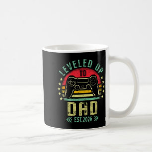 Leveled Up To Dad 2026 Promoted To Daddy Level Unl Coffee Mug