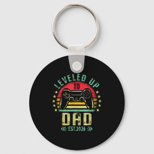 Leveled Up To Dad 2026 Promoted To Daddy Level Unl Key Ring