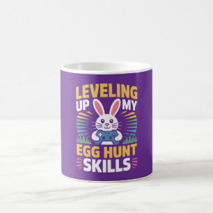 Leveling Up My Egg Hunt Skills Gamer Coffee Mug