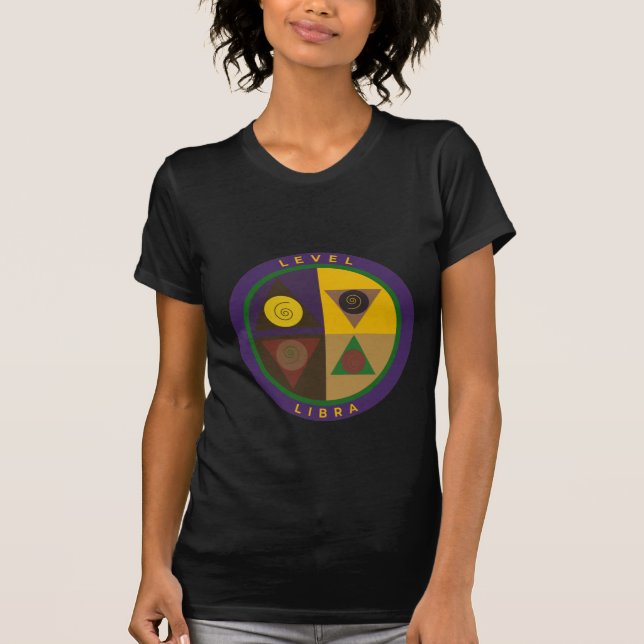 Levelled Libra T Shirt (Front)