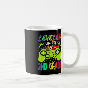 Levelled Up To 2nd Grade Gamer Back To School Firs Coffee Mug