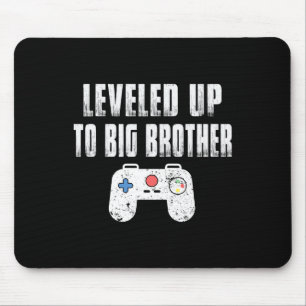 Levelled Up To Big Brother Video Game Shirt For Bo Mouse Pad