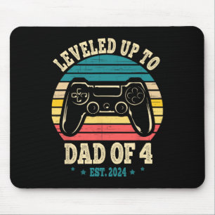 Levelled Up To Dad Of 4 Promoted To Daddy Gamer Fa Mouse Pad