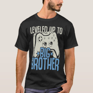 Levelled up to the big brother controller gamer T-Shirt