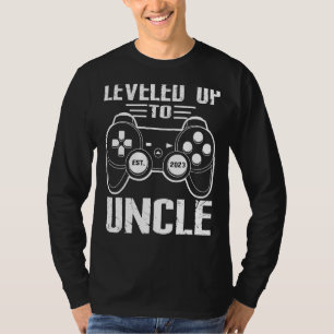 Levelled Up To Uncle 2023 Soon To Be Uncle 2023 T-Shirt