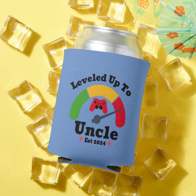 Levelled Up To Uncle Est 2024, New Uncle Can Cooler (In Situ Summer)