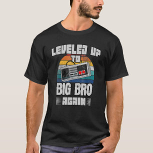 Levelling Up To Big Brother Again 2023  Brother Ga T-Shirt