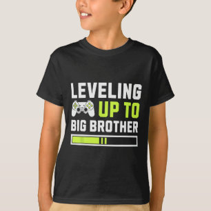 Levelling Up To Big Brother - Funny Gamer For Men T-Shirt
