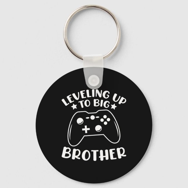 Levelling Up To Big Brother Video Game Controller  Key Ring (Front)