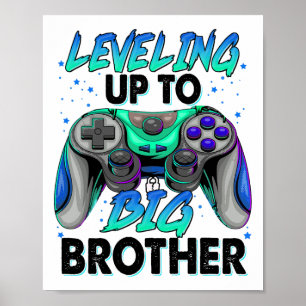 Levelling Up To Big Brother Video Game Player Game Poster