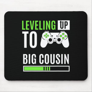 Levelling Up To Big Cousin Game Controller Gamer K Mouse Pad