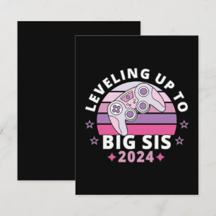 Levelling Up To Big Sister 2024 Girls Enclosure Card