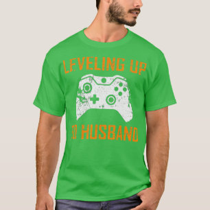 Levelling Up To Husband  (32)  T-Shirt