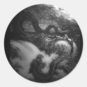 levi classic round sticker