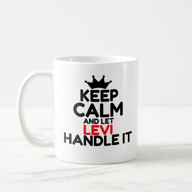 LEVI COFFEE MUG (Left)