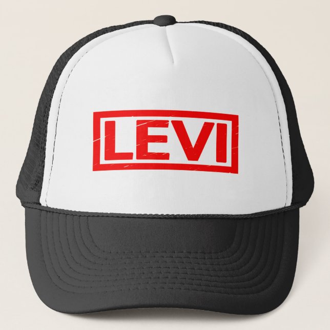 Levi Stamp Trucker Hat (Front)