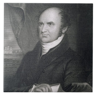 Levi Woodbury, engraved by Robert E. Whitechurch ( Tile