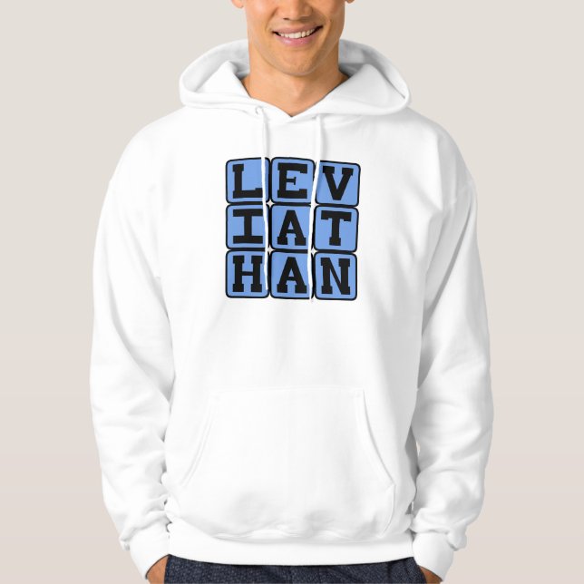 Leviathan, Old Testament Sea Monster Hoodie (Front)