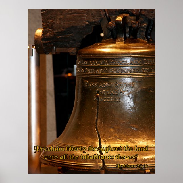 Leviticus Liberty Bell Poster (Front)